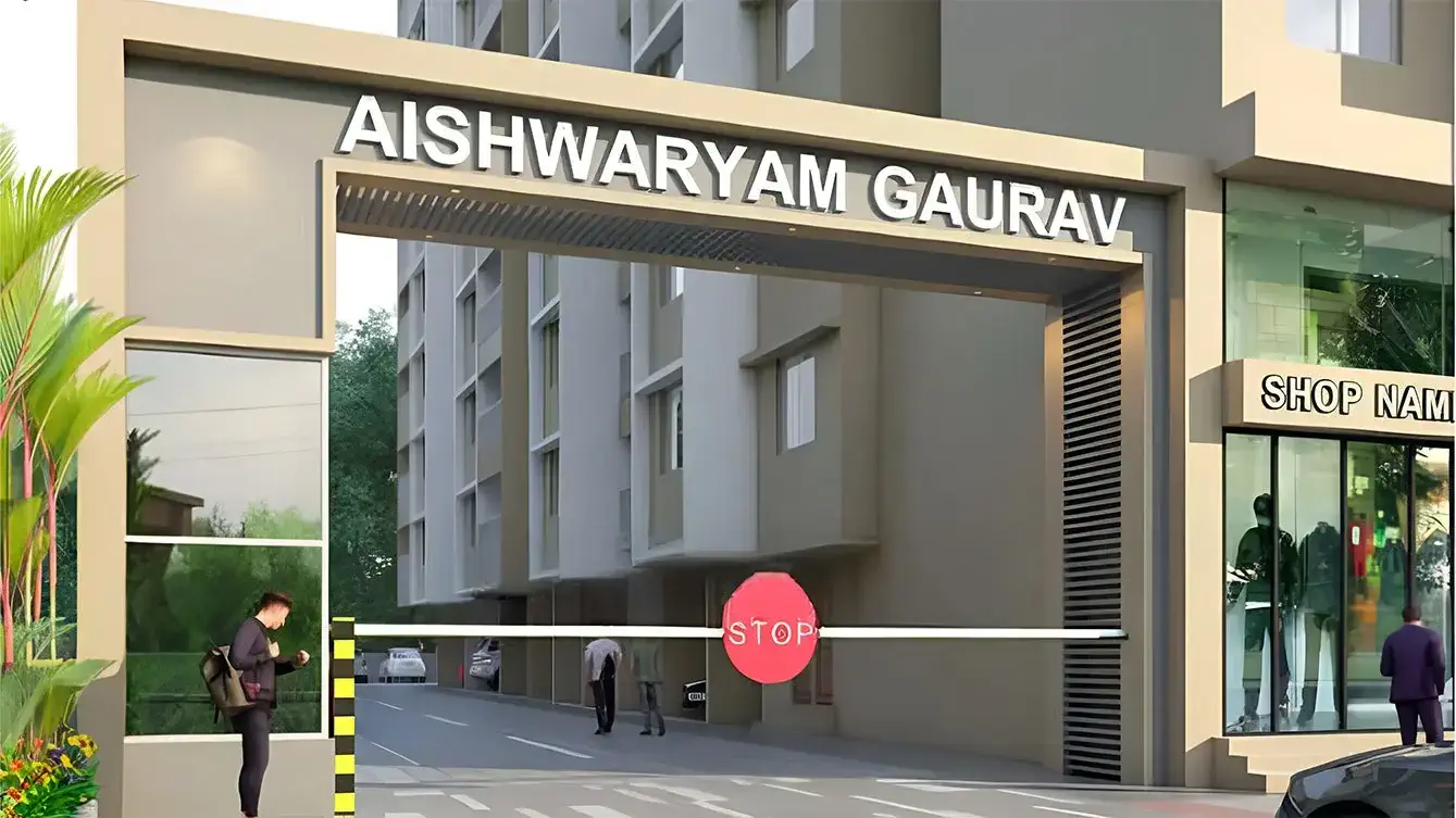 Aishwaryam Gaurav Moshi Entrance Gate Image